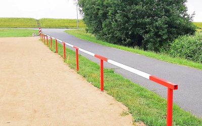 der neue Parkplatz