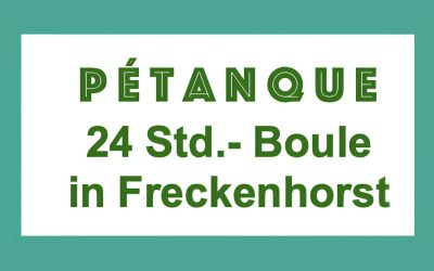 Freckenhorst 24-Std.-Pétanque 2024